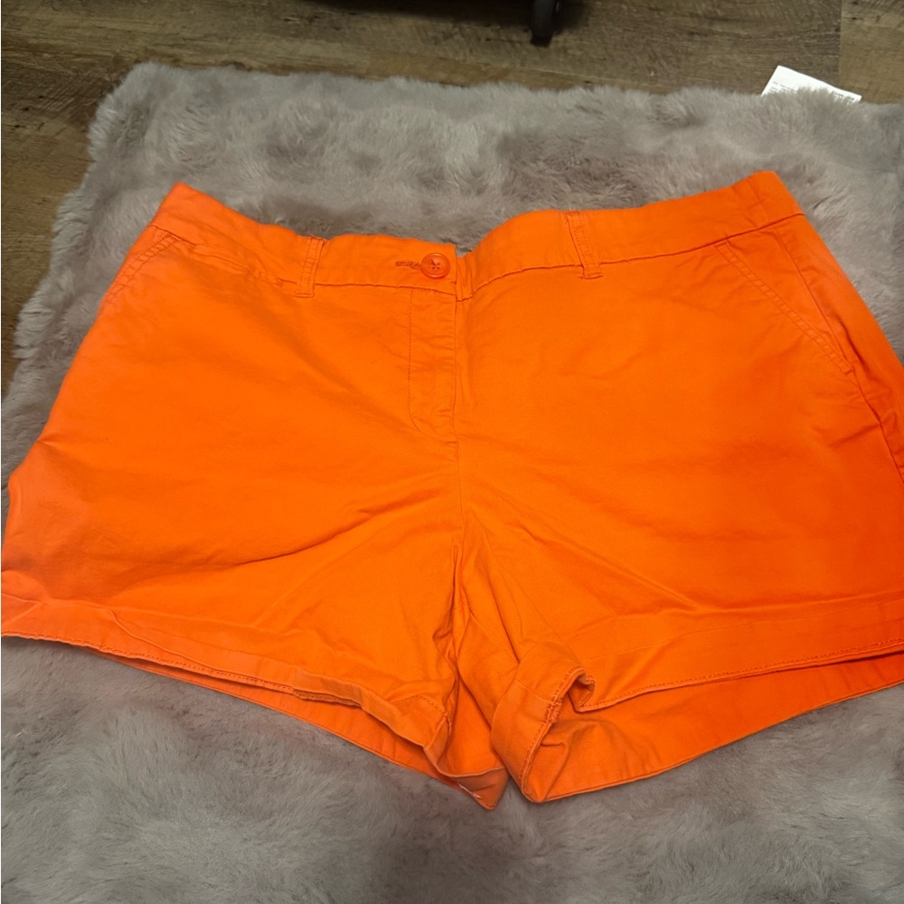 crown & ivy Bright Orange Women's Shorts